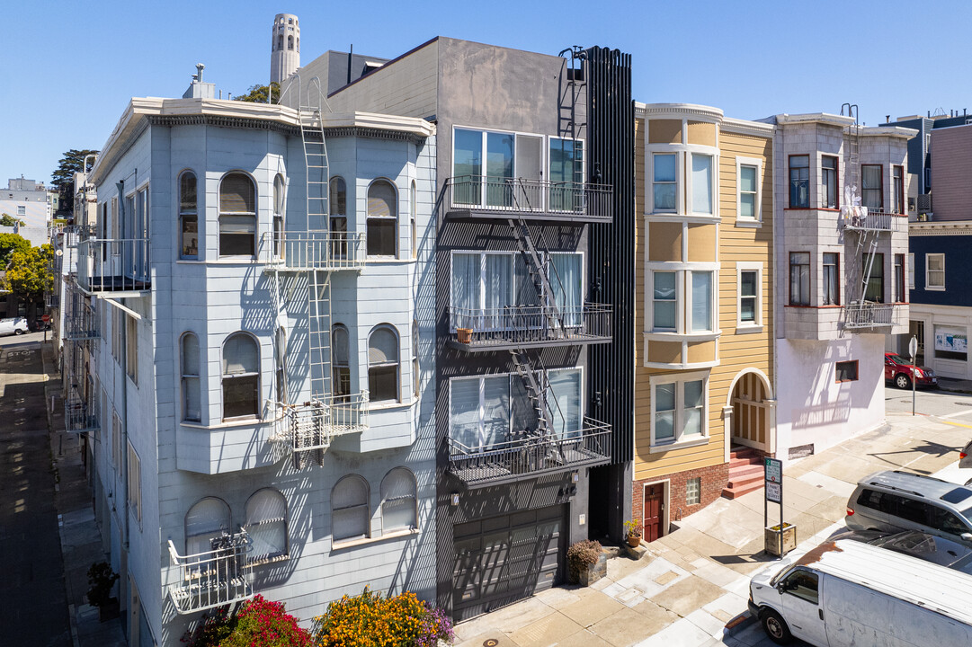 412 Green St in San Francisco, CA - Building Photo