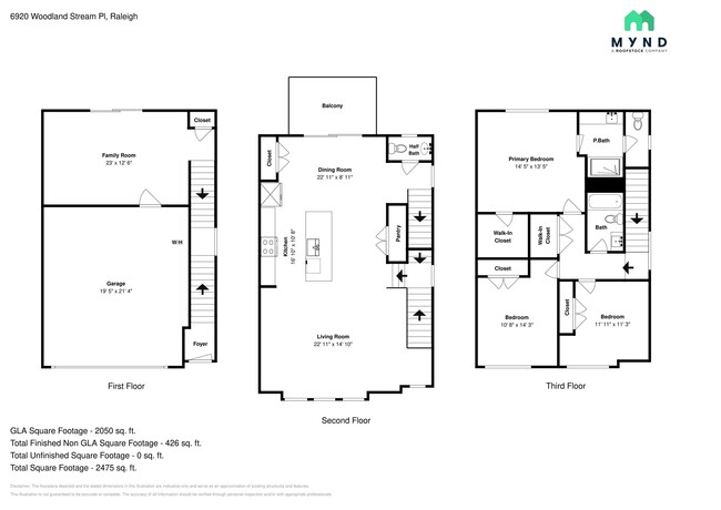 6920 Woodland Stream Pl in Raleigh, NC - Building Photo - Building Photo