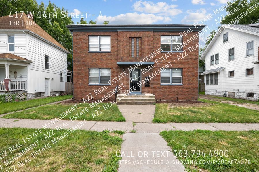417 W 14th St-Unit -4 in Davenport, IA - Building Photo