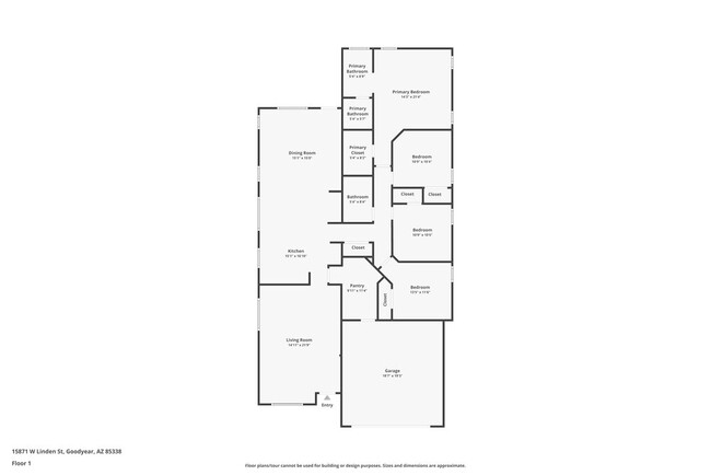 15871 W Linden St in Goodyear, AZ - Building Photo - Building Photo