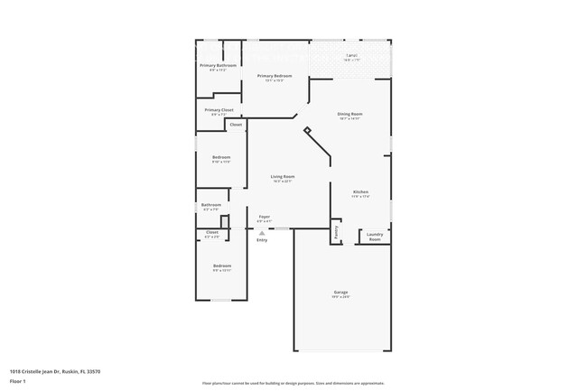 1018 Cristelle Jean Dr in Ruskin, FL - Foto de edificio - Building Photo