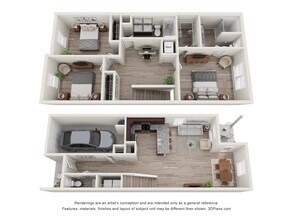 Elio at Lake Lena in Auburndale, FL - Foto de edificio - Floor Plan