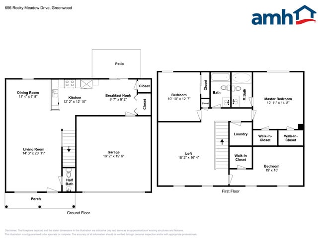 656 Rocky Meadow Dr in Greenwood, IN - Foto de edificio - Building Photo