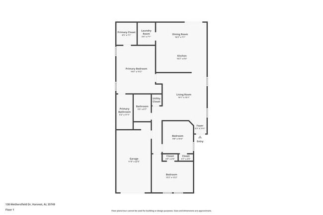 138 Wethersfield Dr in Harvest, AL - Building Photo - Building Photo