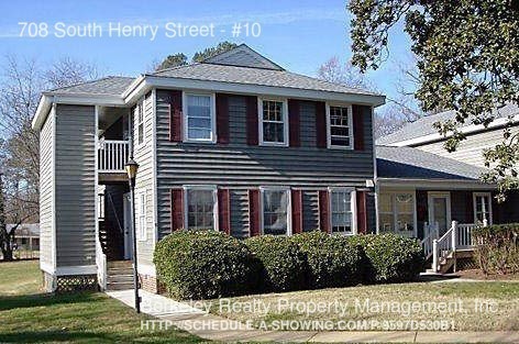 708 S Henry St-Unit -#10 in Williamsburg, VA - Building Photo