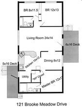 Brooke Meadow in Sacramento, CA - Building Photo - Floor Plan