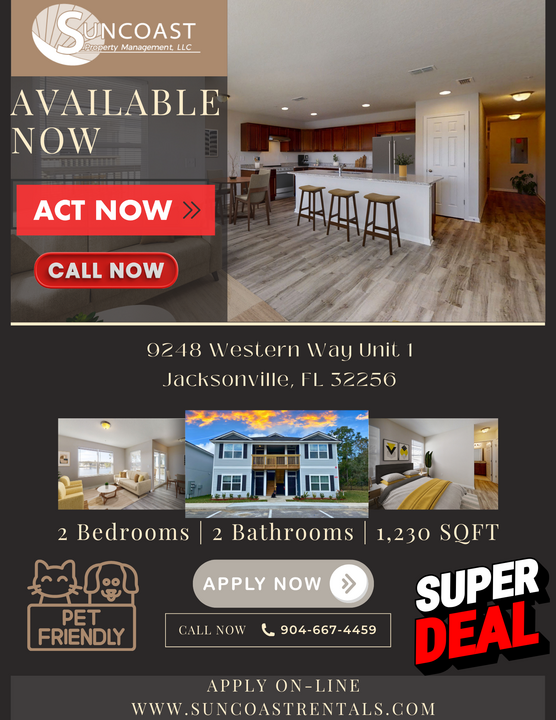 9248 Western Way, Unit 1 in Jacksonville, FL - Building Photo