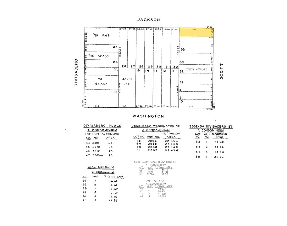 2701 Jackson St in San Francisco, CA - Building Photo