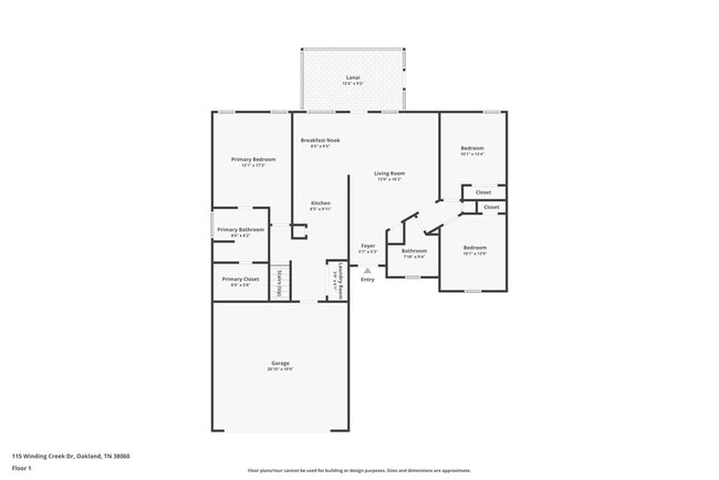 115 Winding Creek Dr in Oakland, TN - Foto de edificio - Building Photo