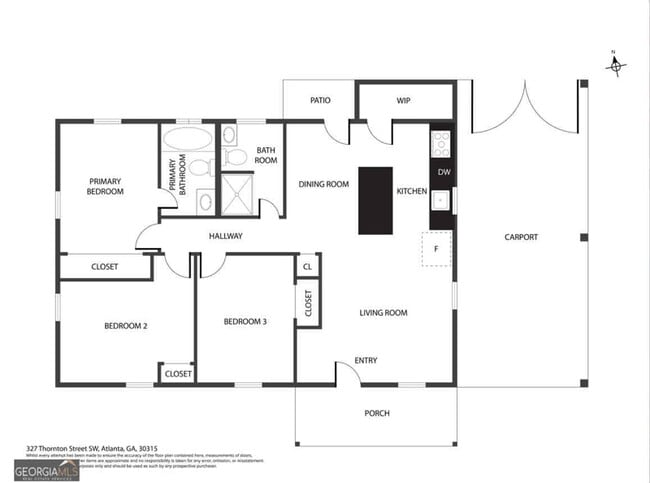 property at 327 Thornton St SW
