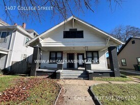 1407 College St in Little Rock, AR - Building Photo