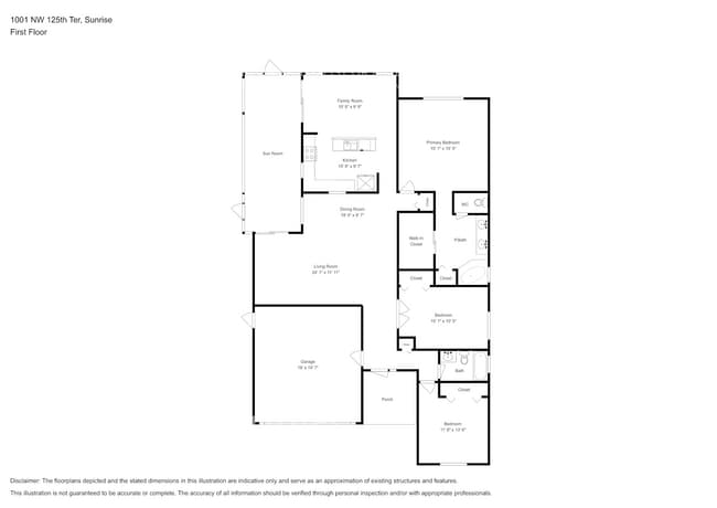 1001 NW 125th Terrace in Sunrise, FL - Foto de edificio - Building Photo