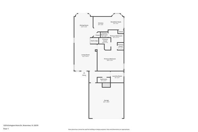 12516 Evington Point Dr in Riverview, FL - Foto de edificio - Building Photo