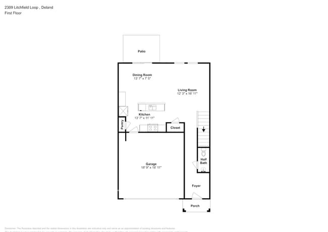 2309 Litchfield Lp in DeLand, FL - Foto de edificio - Building Photo