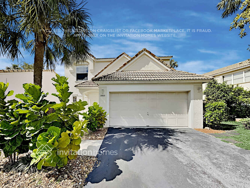 3860 Jasmine Ln in Coral Springs, FL - Building Photo