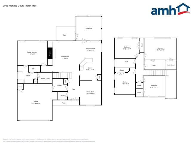 2003 Monaco Ct in Indian Trail, NC - Foto de edificio - Building Photo