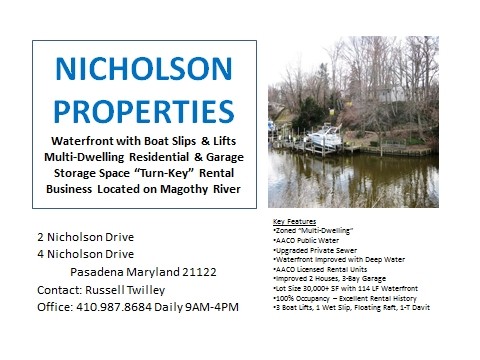 Nicholson Properties in Pasadena, MD - Foto de edificio