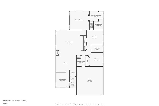 6537 W Hilton Ave in Phoenix, AZ - Building Photo - Building Photo