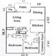 Whispering Pines Townhomes in Albany, GA - Building Photo - Floor Plan