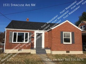 1531 Syracuse Ave NW in Roanoke, VA - Building Photo