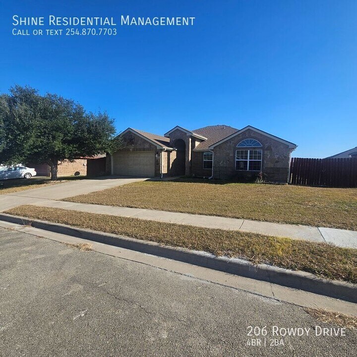 206 Rowdy Dr in Killeen, TX - Building Photo