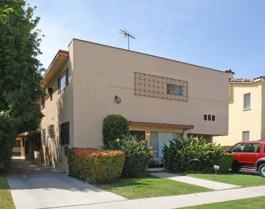 859 S Shenandoah St in Los Angeles, CA - Foto de edificio