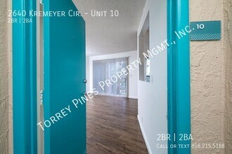 2640 Kremeyer Cir in Carlsbad, CA - Building Photo - Building Photo