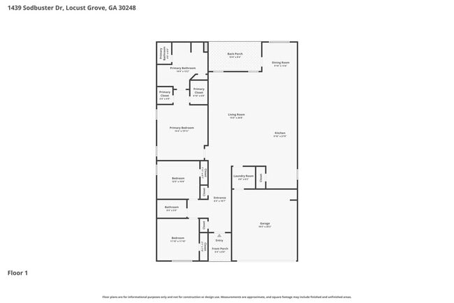 1439 Sodbuster Dr in Locust Grove, GA - Building Photo - Building Photo