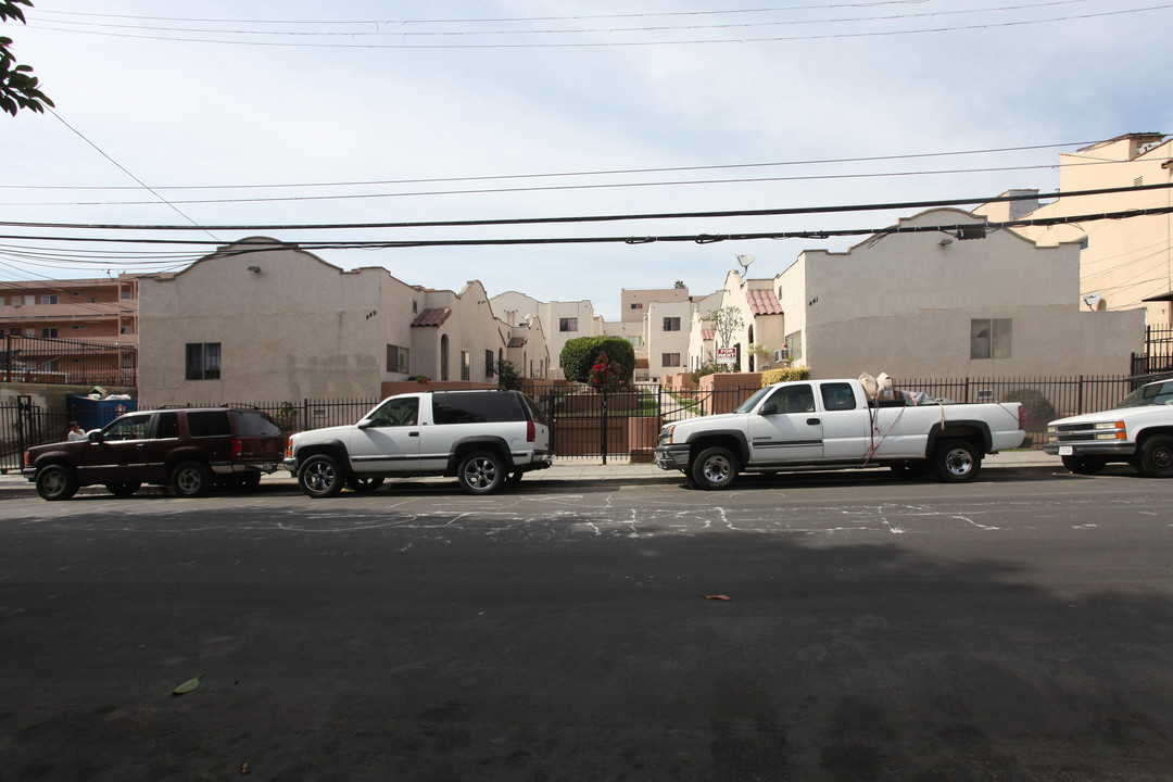 441-449 3/4 S Burlington Ave in Los Angeles, CA - Building Photo