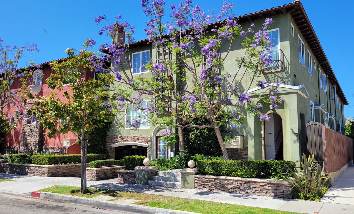 3823 Huron Ave in Culver City, CA - Foto de edificio