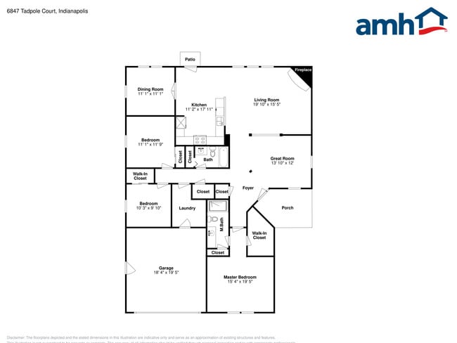 6847 Tadpole Ct in Indianapolis, IN - Foto de edificio - Building Photo