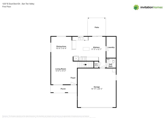 1237 E Dust Devil Dr in San Tan Valley, AZ - Foto de edificio - Building Photo