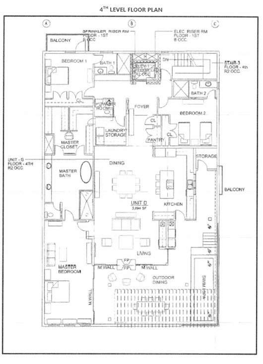 215-219 S Main St in Anderson, SC - Foto de edificio - Floor Plan