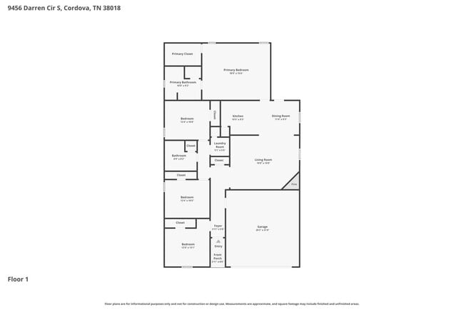 9456 Darren Cir S in Cordova, TN - Building Photo - Building Photo
