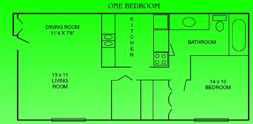 Walnut Lane in Moline, MI - Building Photo - Floor Plan