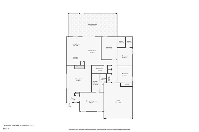 1611 Bent Pine Way in Brandon, FL - Building Photo - Building Photo