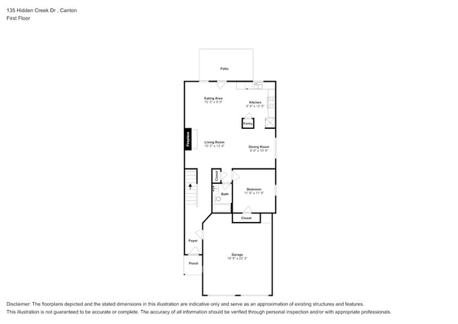 135 Hidden Creek Dr in Canton, GA - Foto de edificio - Building Photo