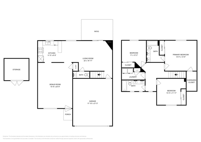 22506 44th Ave Ct E in Spanaway, WA - Foto de edificio - Building Photo