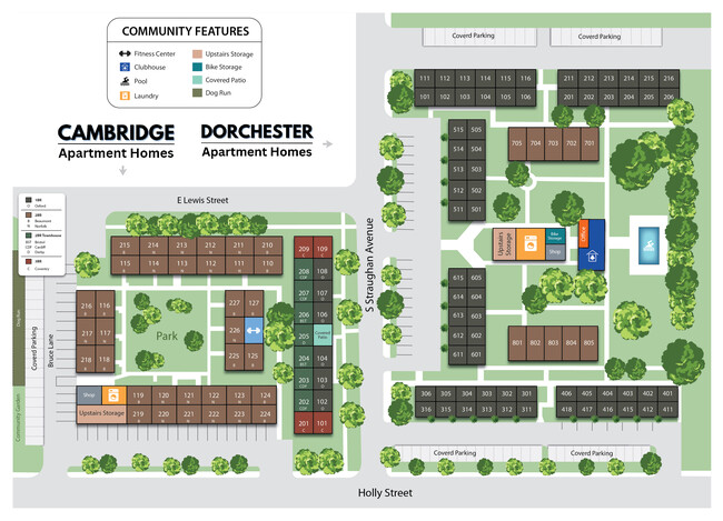 Cambridge Dorchester Apartment Homes in Boise, ID - Building Photo - Building Photo