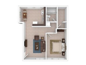 Pine Creek Village Apartments in Fort Pierce, FL - Building Photo - Floor Plan