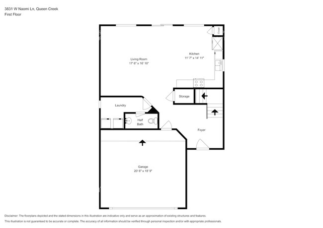 3831 W Naomi Ln in Queen Creek, AZ - Foto de edificio - Building Photo