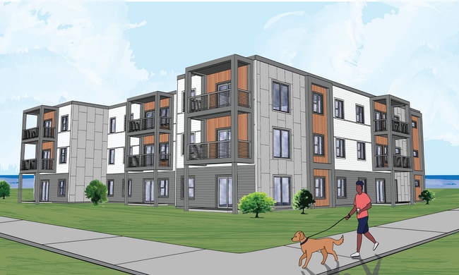 Lake District Flats in Ludington, MI - Building Photo - Building Photo