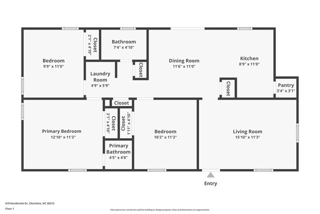 619 Kentbrook Dr in Charlotte, NC - Building Photo - Building Photo