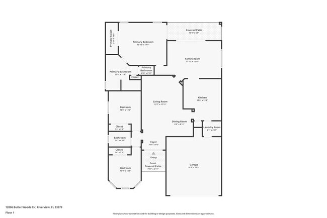 12006 Butler Woods Cir in Riverview, FL - Building Photo - Building Photo