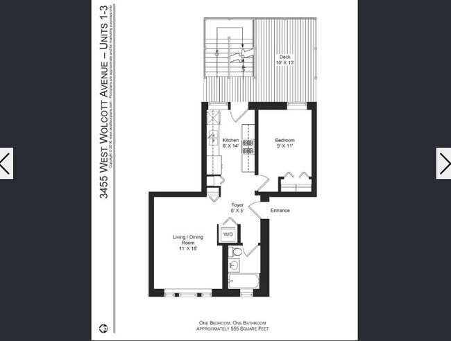 3455 N Wolcott Ave in Chicago, IL - Foto de edificio - Building Photo