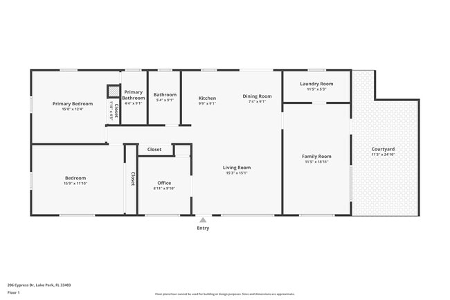 206 Cypress Dr in Lake Park, FL - Building Photo - Building Photo