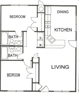 Mary Myers in Lubbock, TX - Building Photo - Floor Plan