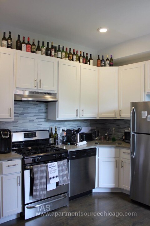 873 W Lill Ave, Unit M in Chicago, IL - Foto de edificio