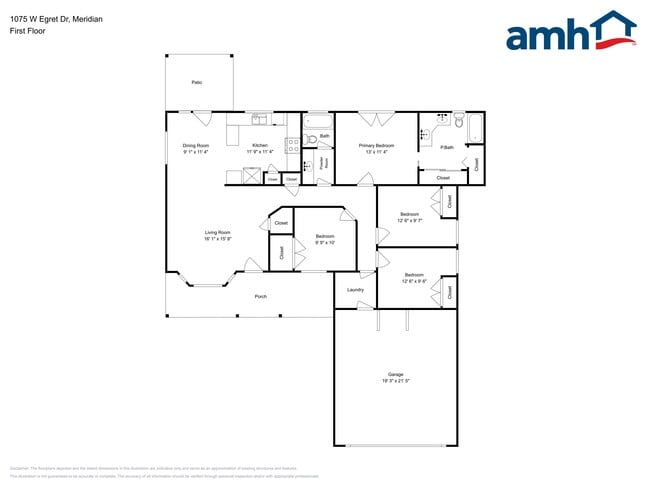 1075 W Egret Dr in Meridian, ID - Foto de edificio - Building Photo