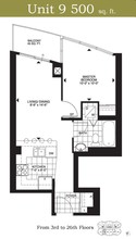 Mona Lisa Residences in Toronto, ON - Building Photo - Floor Plan